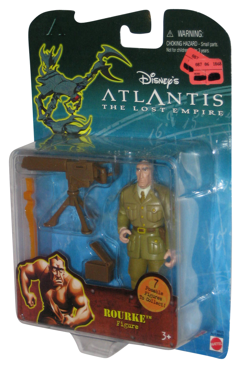 Disney Atlantis Lost Empire Movie Rourke Mattel Action Figure 