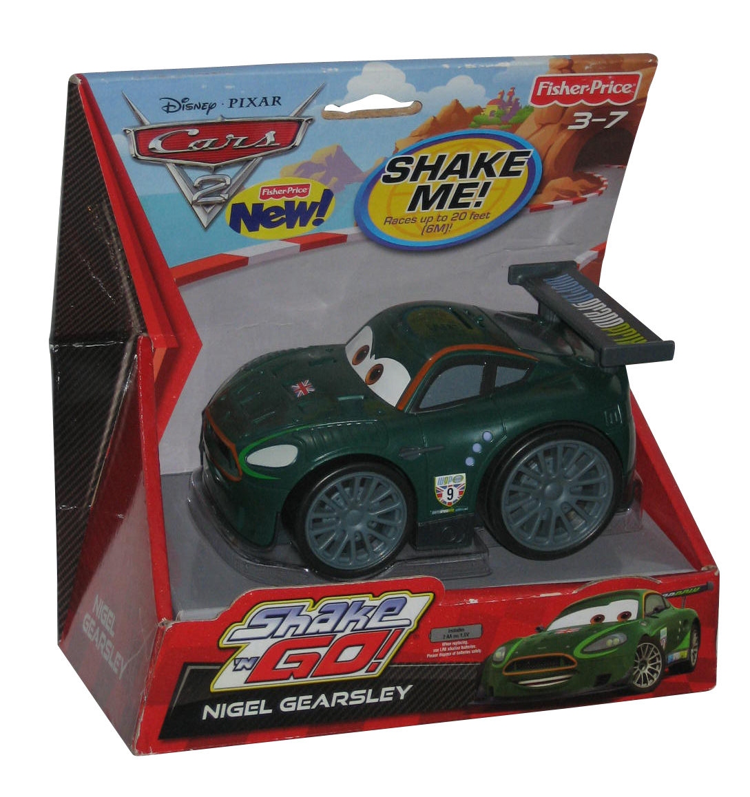 cars 2 toys race