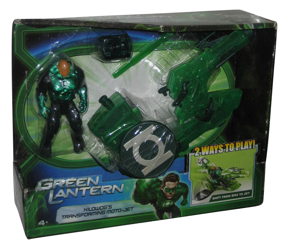 green lantern airplane toy