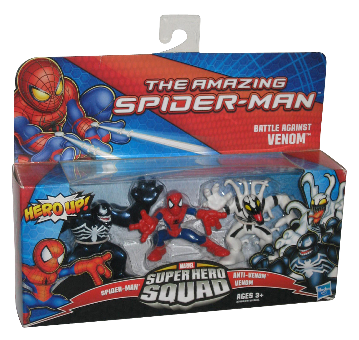 Marvel Super Hero Squad Amazing SpiderMan Battle Against Venom Figure