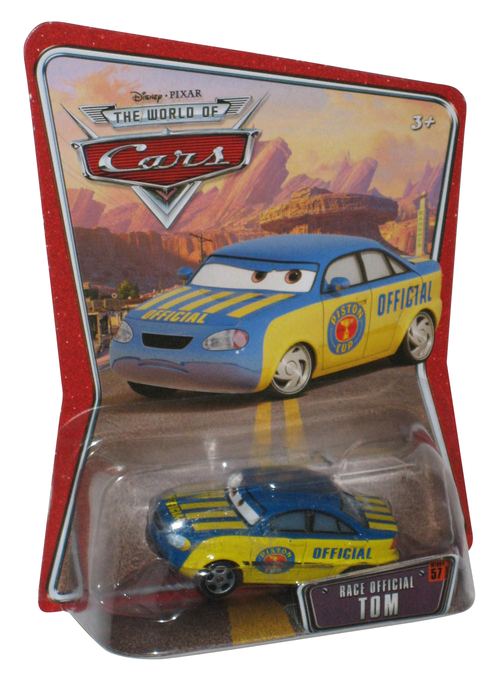 disney cars yellow car