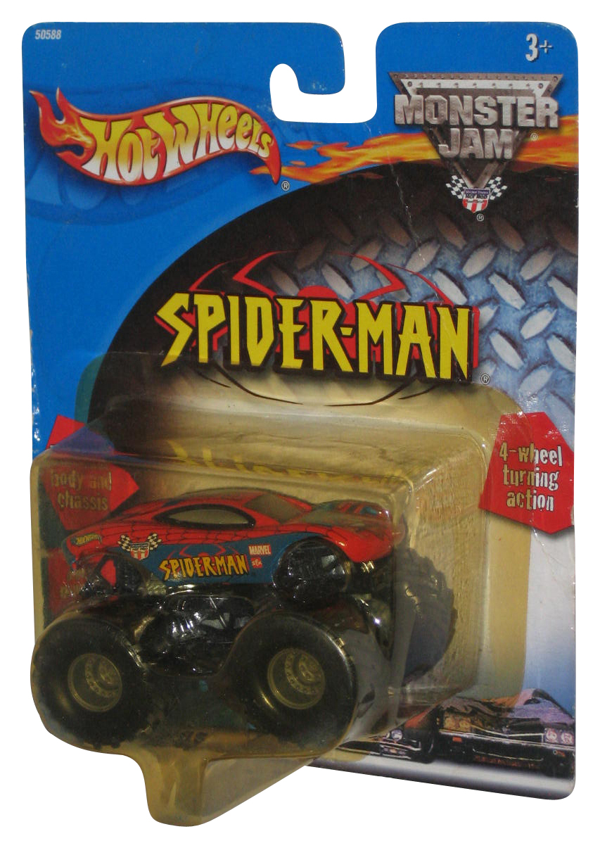 spiderman monster truck toy