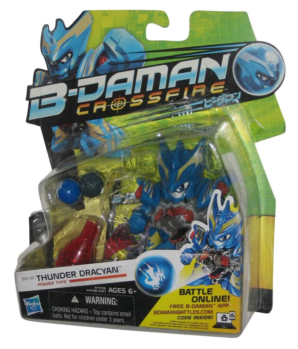 b daman crossfire toys thunder dracyan