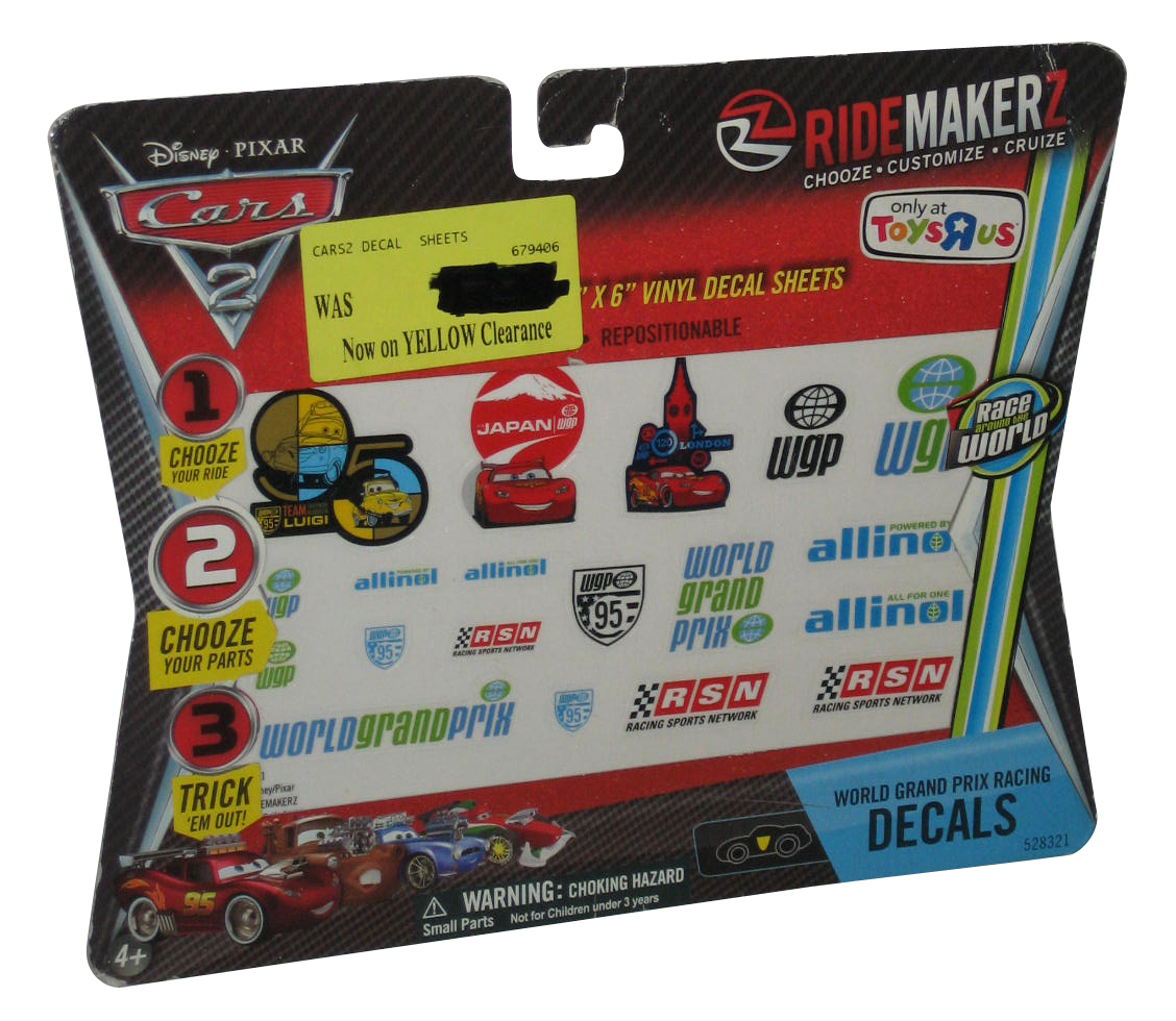cars 2 ridemakerz