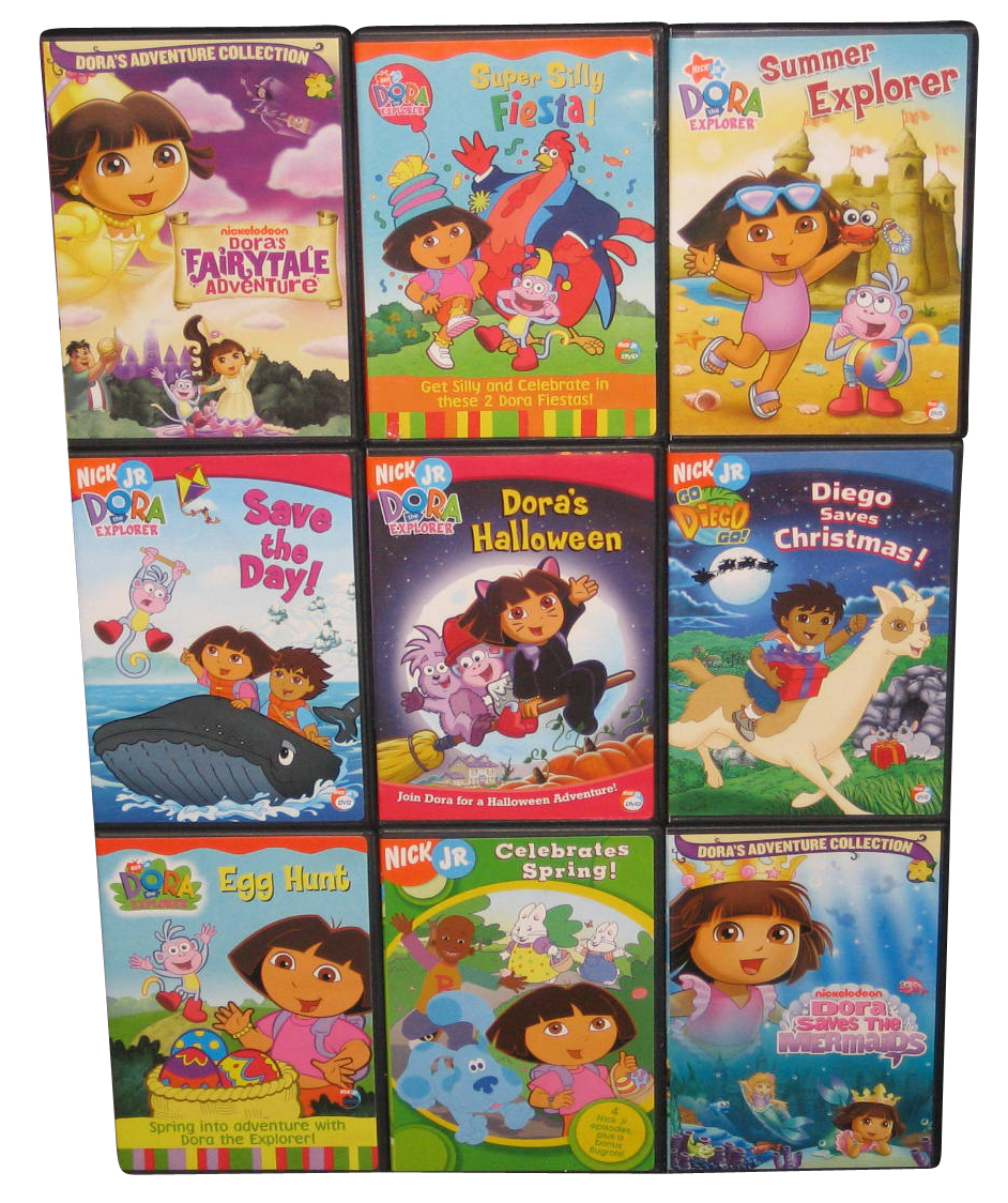 Dora The Explorer Dvd Collection Nick Jr Kids Movie Collection | Images ...