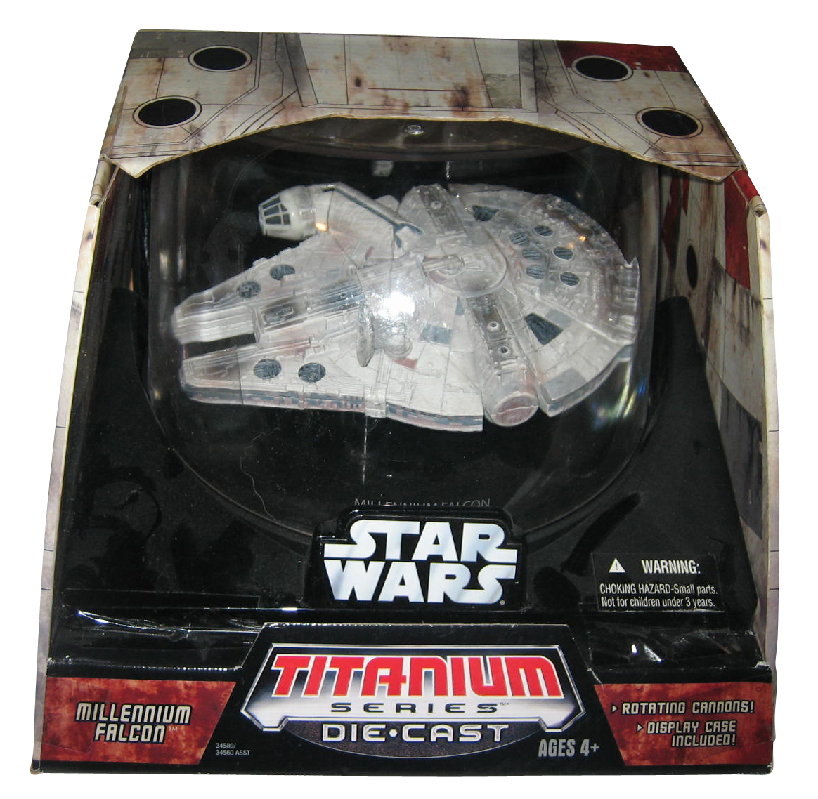 die cast metal millennium falcon