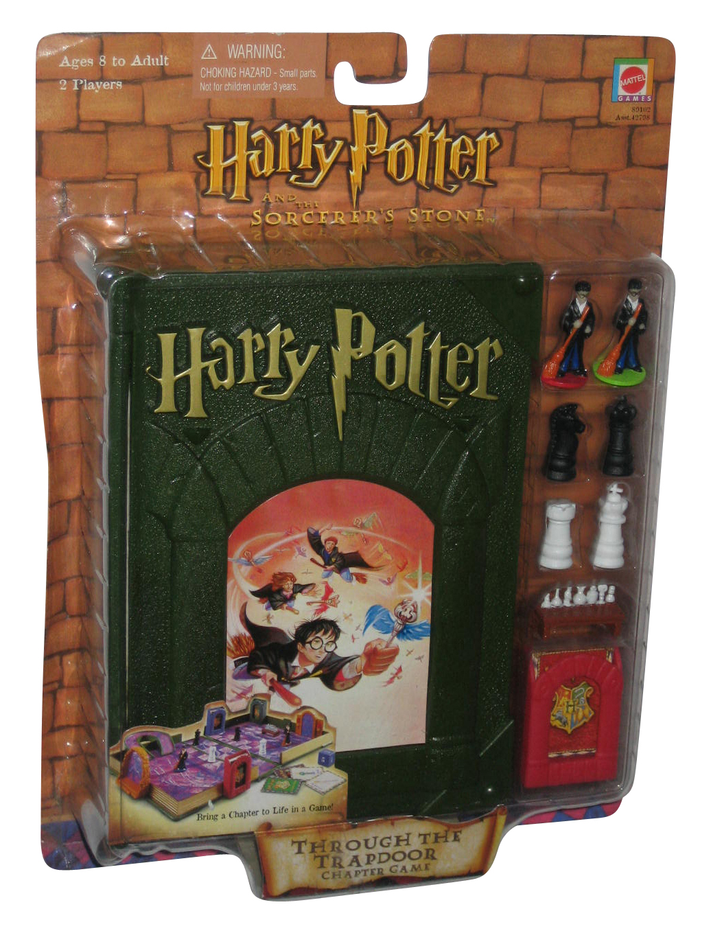 Harry Potter Sorcerers Stone Through The Trapdoor Mattel Chapter Game