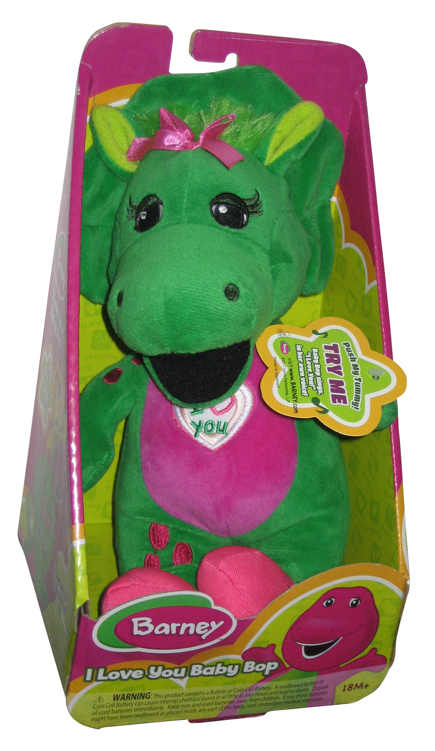 fisher price barney plush