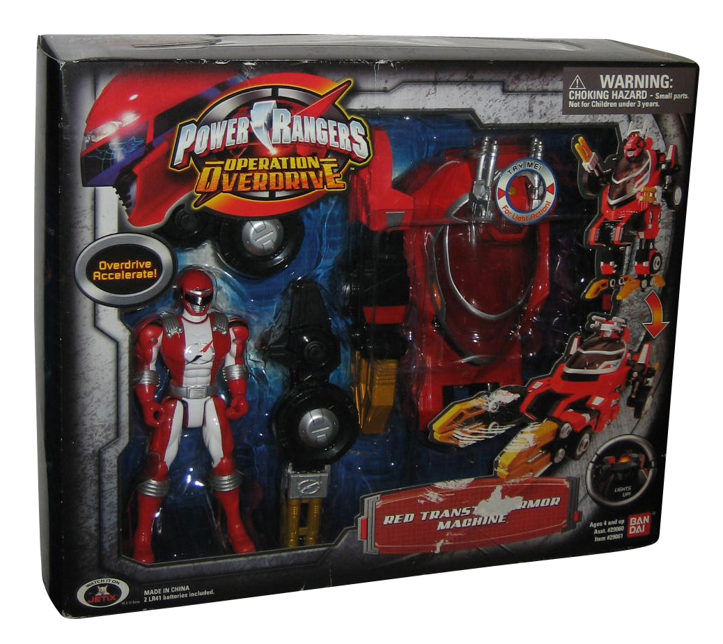 power rangers operation overdrive action figures