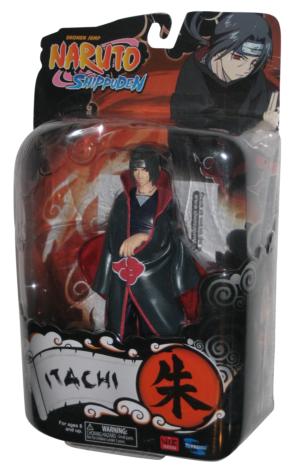 Naruto Shippuden Series 3 Itachi Toynami 6 Inch Action Figure