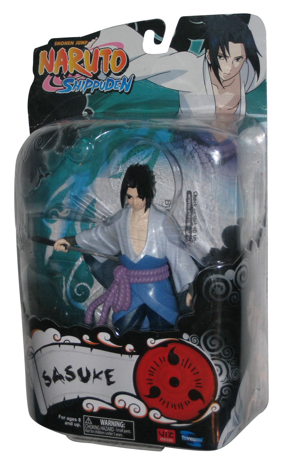 Naruto Shippuden Series 3 Sasuke Toynami 6 Inch Action Figure Ebay