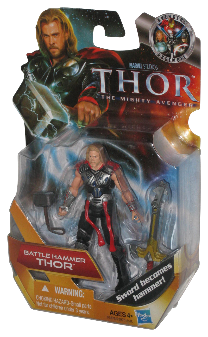 Marvel Thor The Mighty Avenger Battle Hammer Action Figure #01 ...