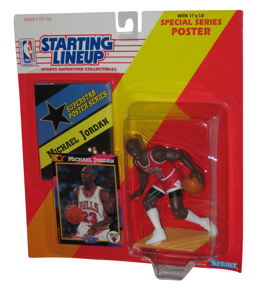1998 STARTING LINEUP NBA Grant HILL Detroit Pistons Basketball Kenner Slu
