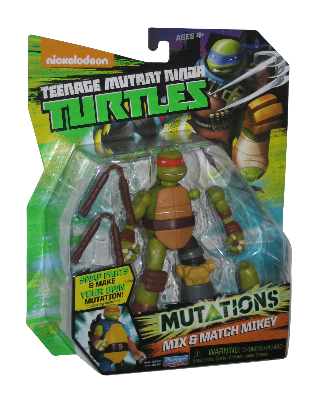 Teenage Mutant Ninja Turtles Mutations Mix & Match Mikey Michelangelo ...