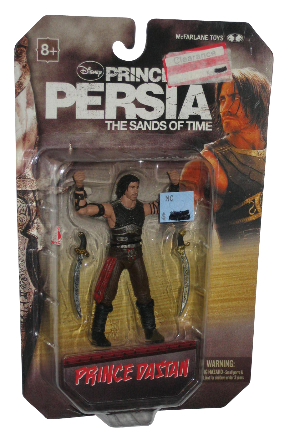 Prince Of Persia Mcfarlane Toys Prince Dastan Warrior 4 Inch Figure