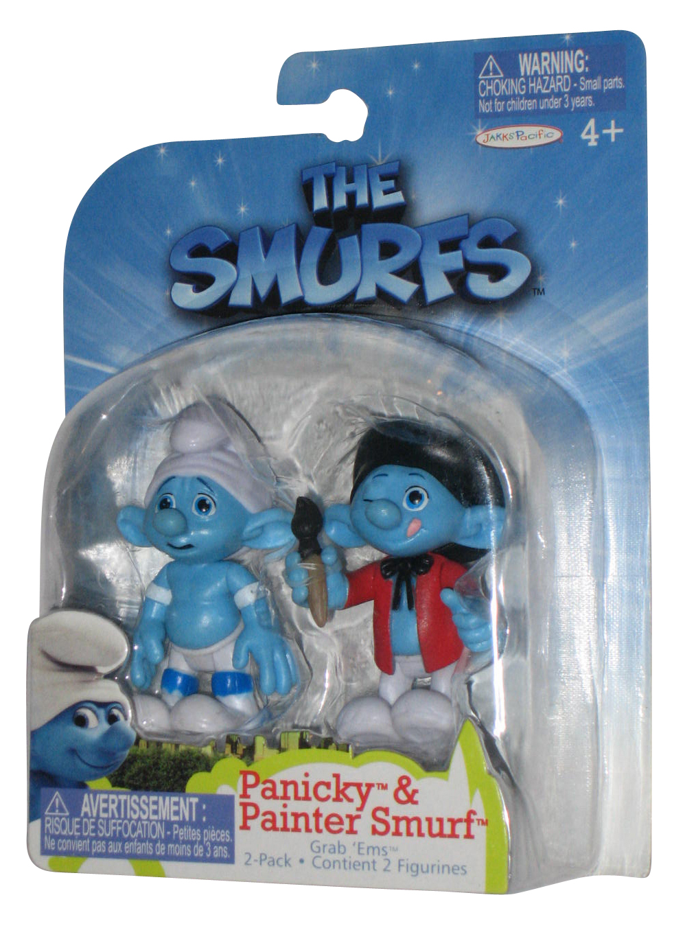 painter smurf figurine