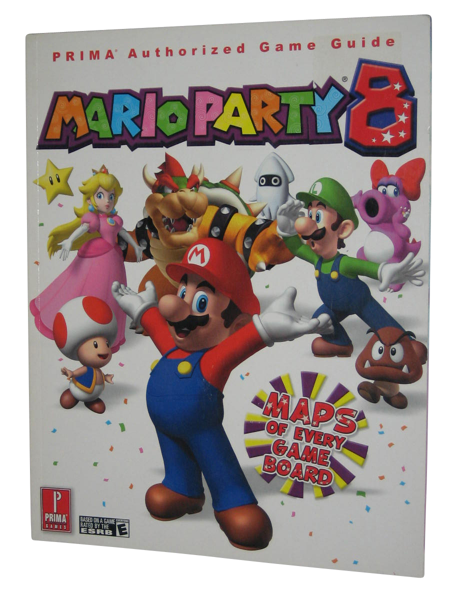 Nintendo Mario Party 8 Prima Games Official Strategy Guide Book 9780761556183 Ebay 4586