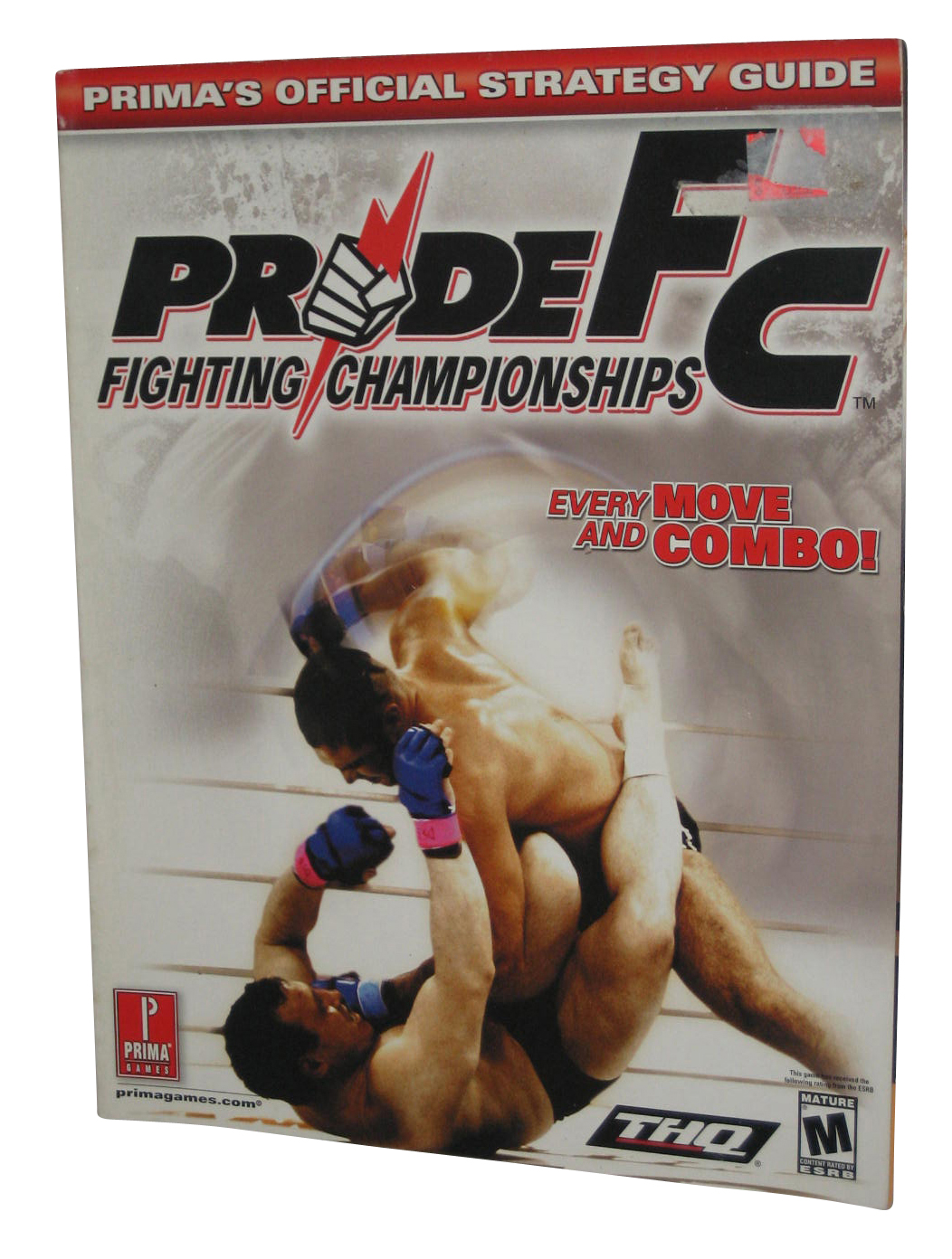 Pride Fc Fighting Championships Prima Games Official Strategy Guide Book Ebay