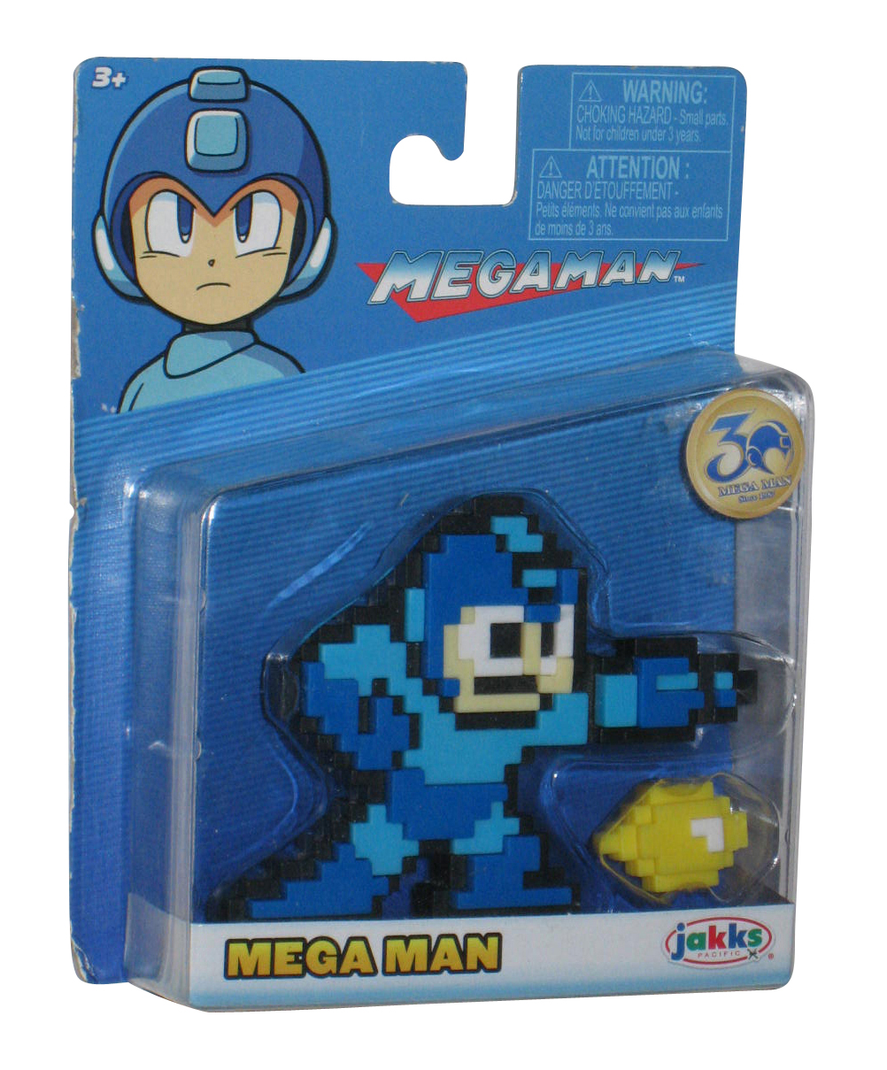 Mega Man 8-Bit 2.5 Inch Video Game (2018) Jakks Pacific Action Figure ...