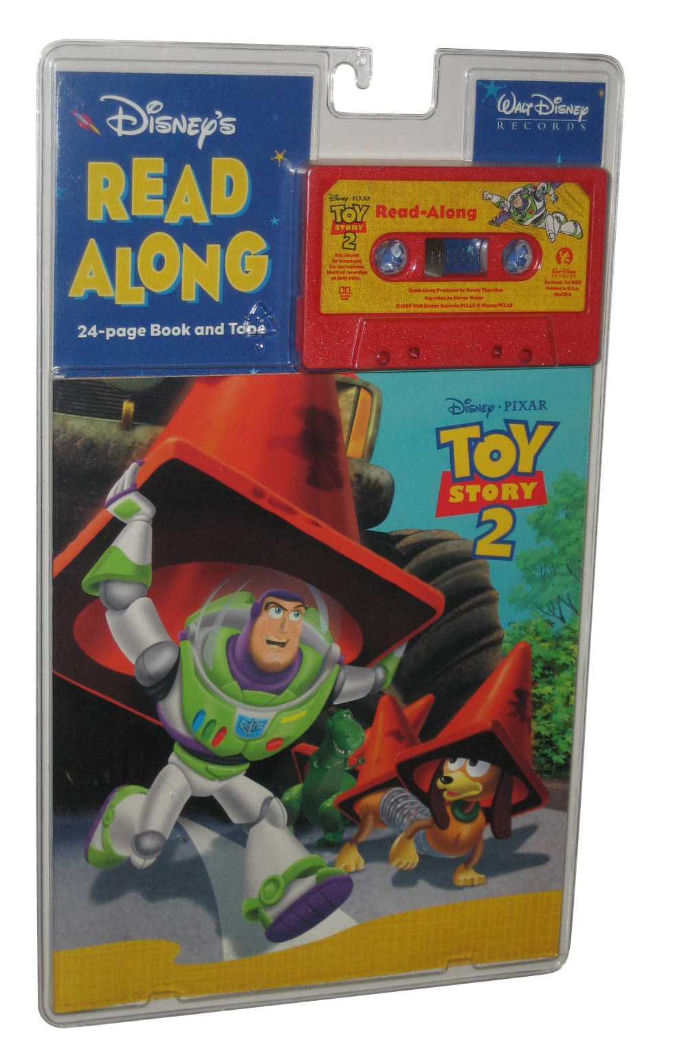 Disney Toy Story 2 Read Along 24-Page Book & Cassette Tape 50086042845 ...