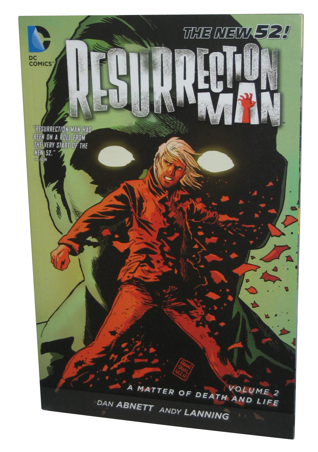 Dc Comics Resurrection Man Vol 2 A Matter Of Death And Life The New 52 Paperbac Ebay