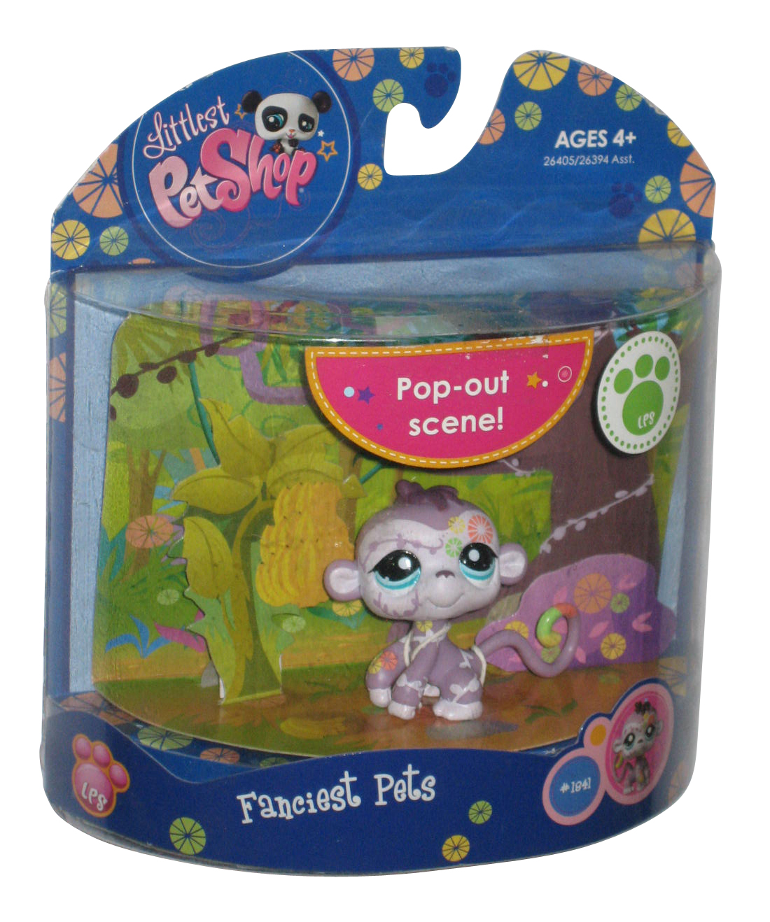 littlest pet shop purple monkey