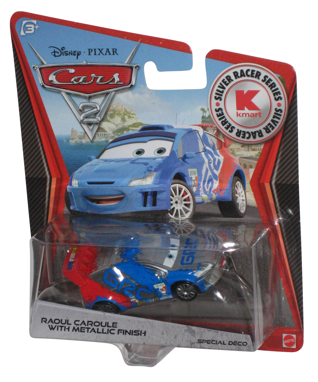 Disney Movie Cars 2 Raoul Caroule Metallic Finish Special Deco Toy Car ...