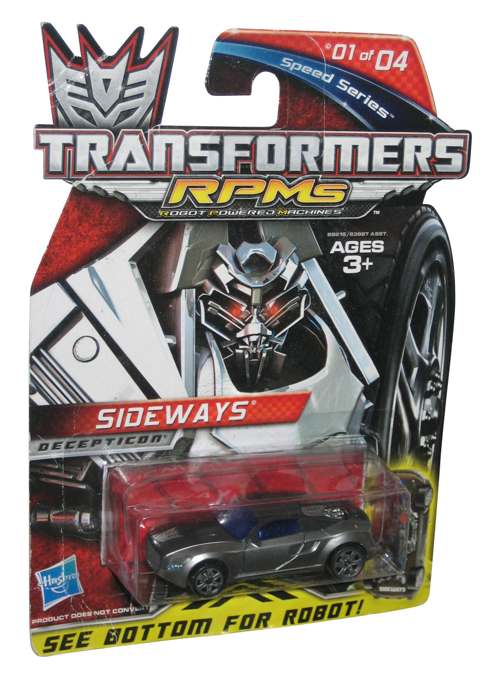 transformers cybertron sideways toy