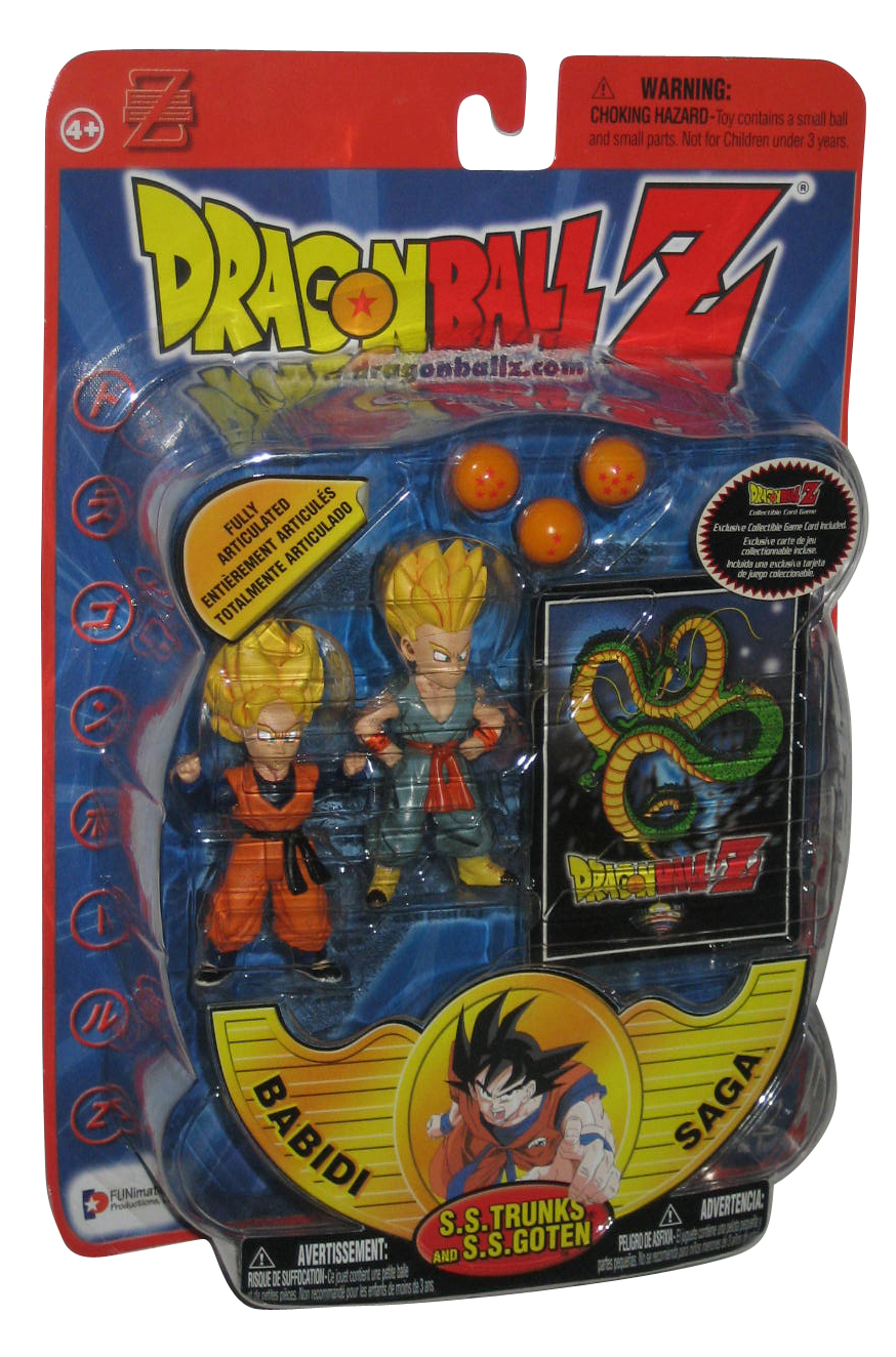 Dragon Ball Z Babidi Saga SS Trunks & Goten Irwin Toys Action Figure ...