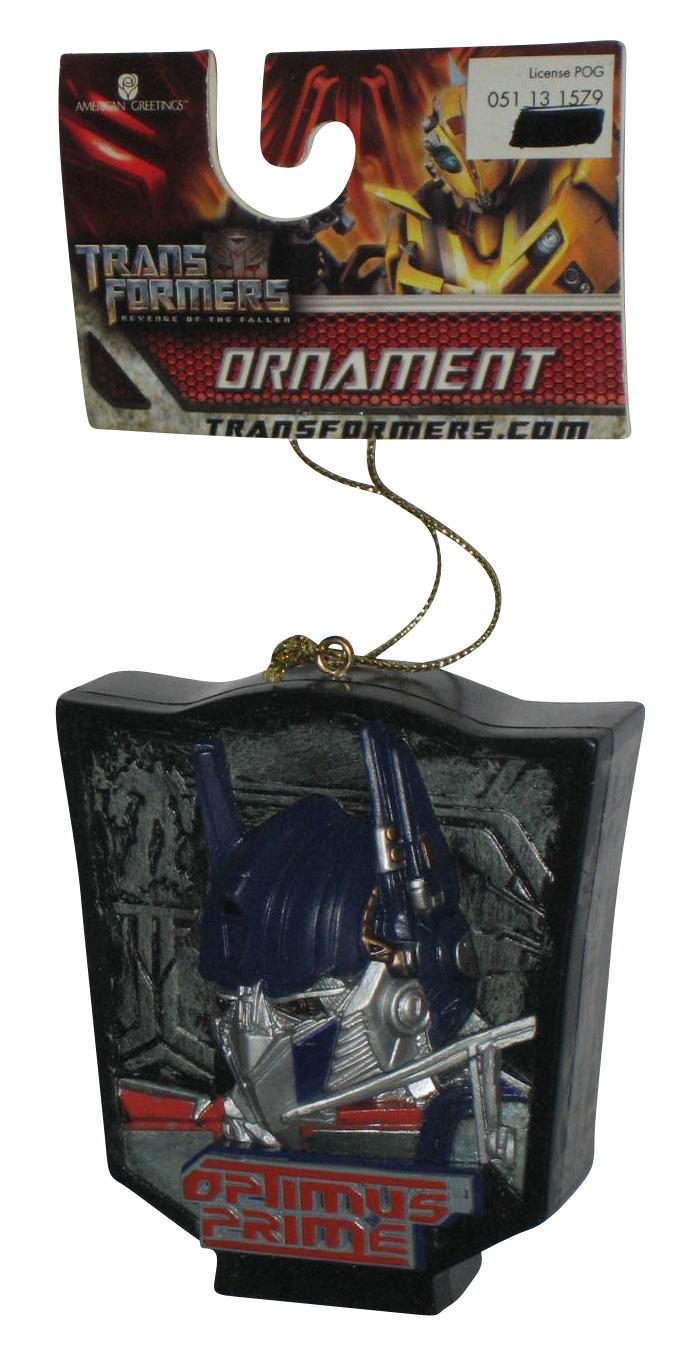 optimus prime christmas ornament