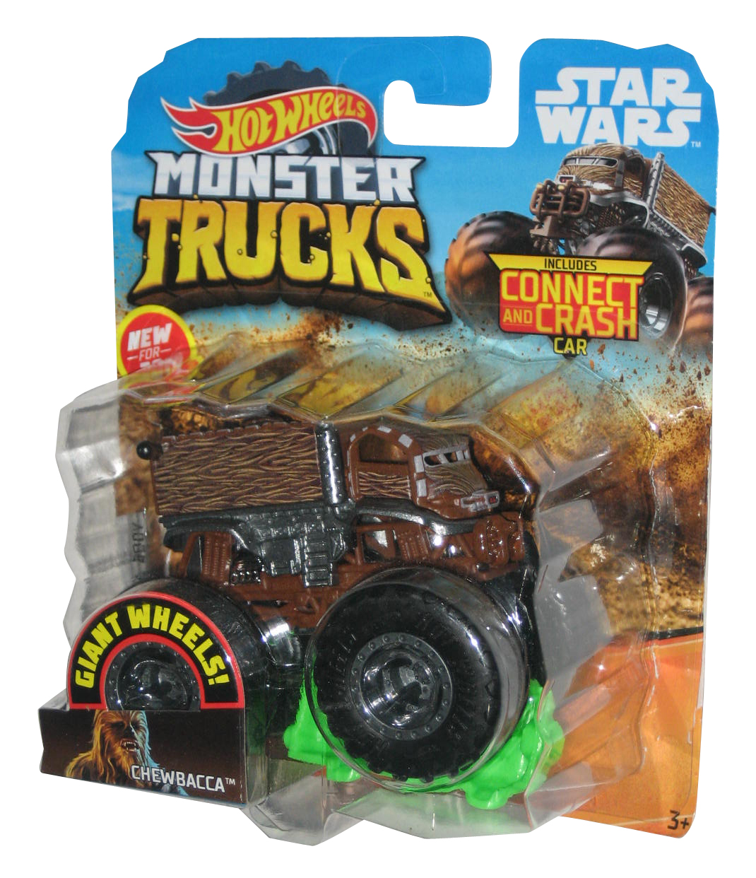 hot wheels chewbacca monster truck