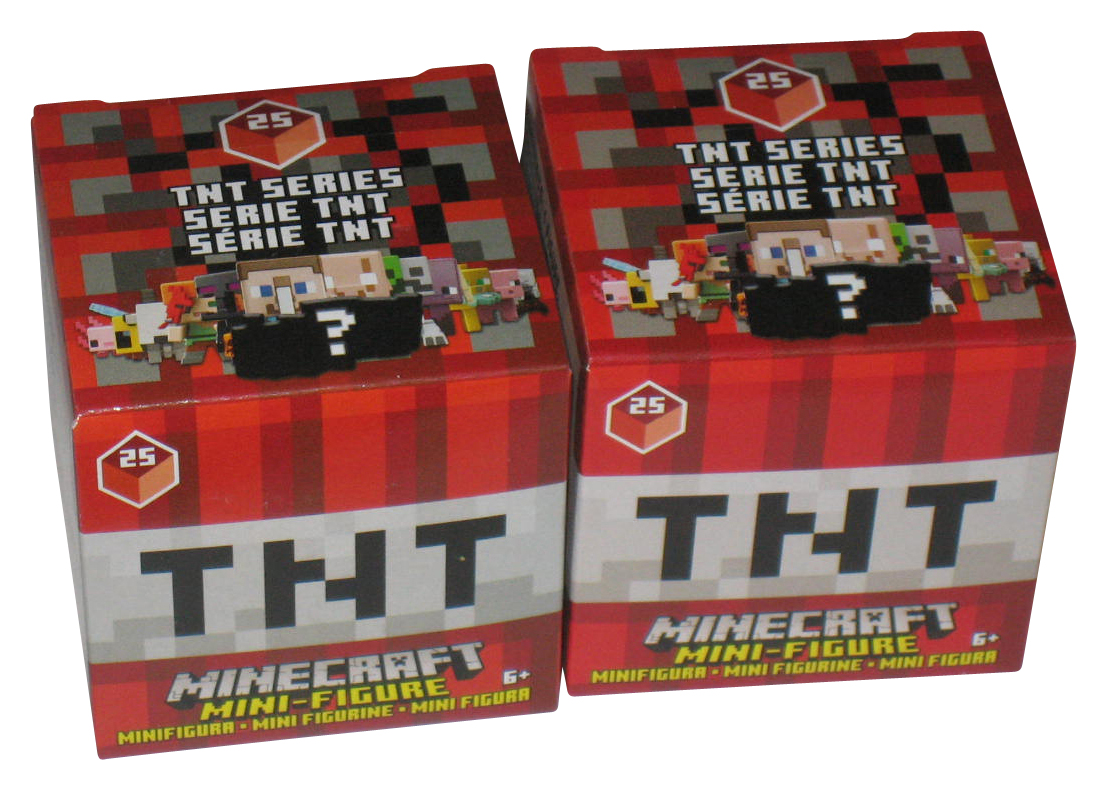 Minecraft tnt Serie 25 Mini Figur Blind Box Menge - (2 Zufällig Boxen ...