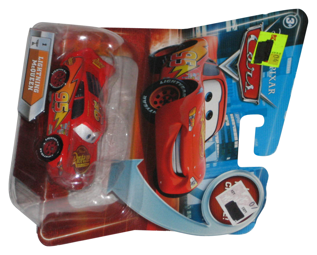 DISNEY CARS LENTICULAR Eyes Change Lightning McQueen Die-Cast Toy Car ...