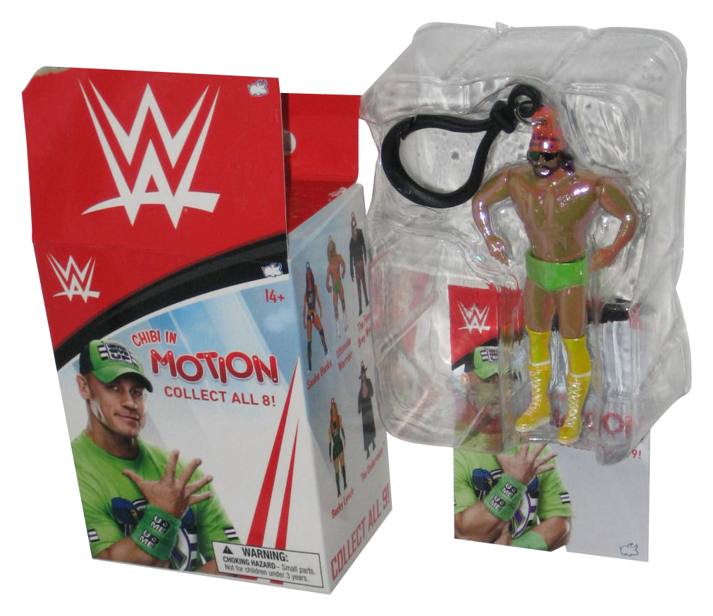 WWE Wrestling Macho Man Randy Savage Metallic Chibi In Motion Bullsi Toy Mini Fi - Picture 1 of 2