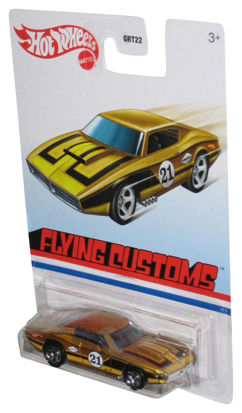 Hot Wheels Flying Customs (2019) Mattel Gold Custom Otto Car | eBay