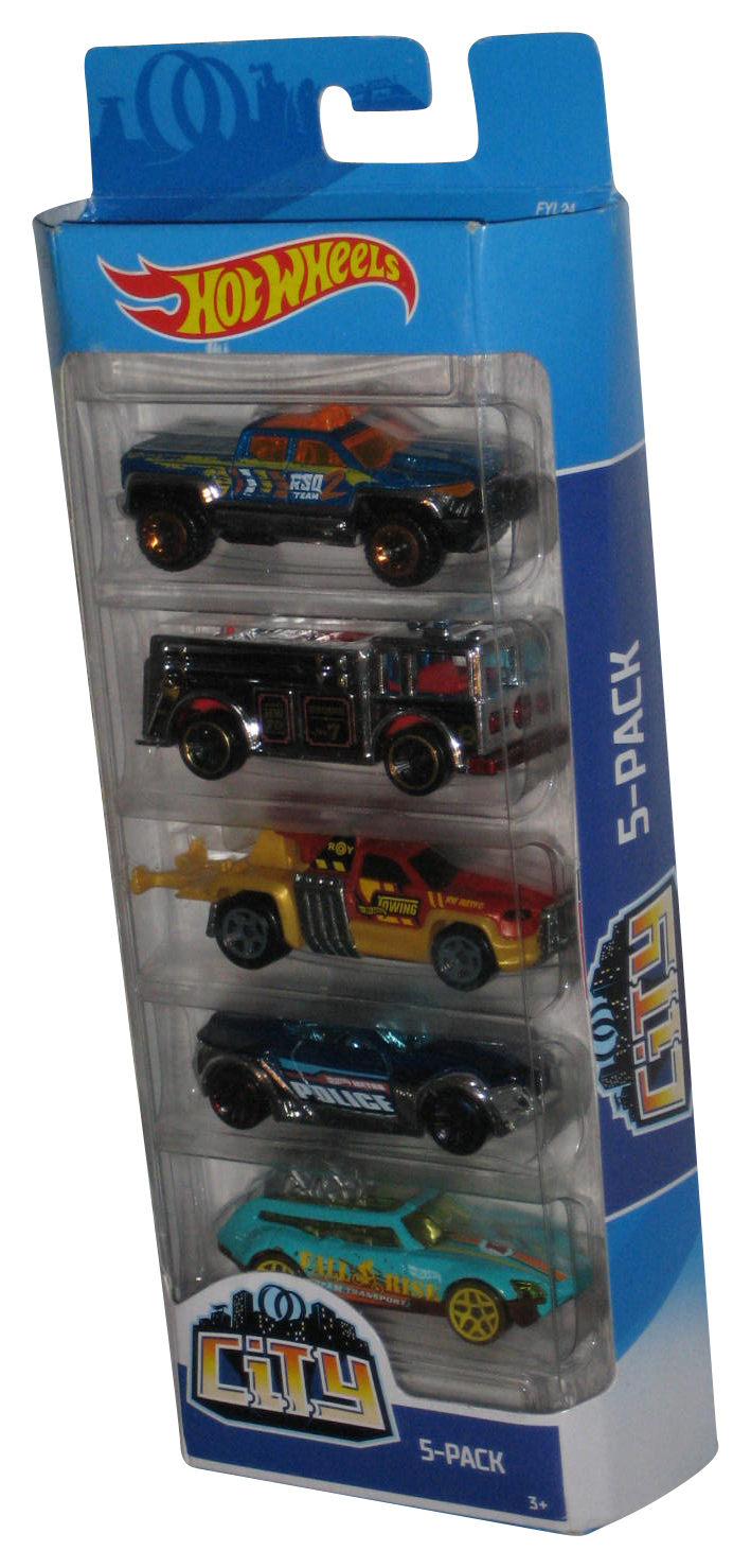 Hot Wheels 5台セット ミニカー Amazon.com: Hot Wheels Toy Cars, 5-Pack of 1:64 Scale Toy