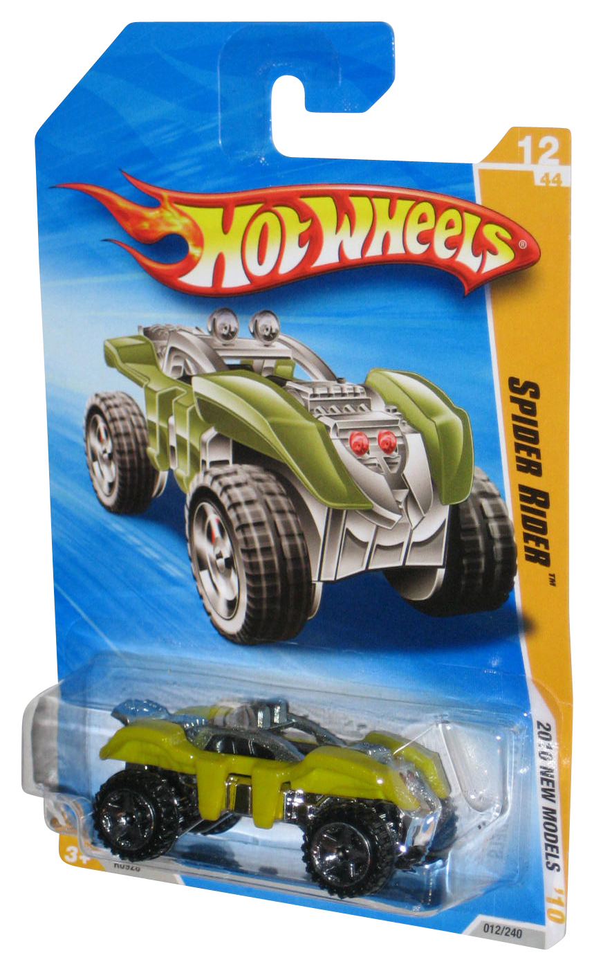 Hot Wheels 2010 New Models '10 12/44 Green Spider Rider Car