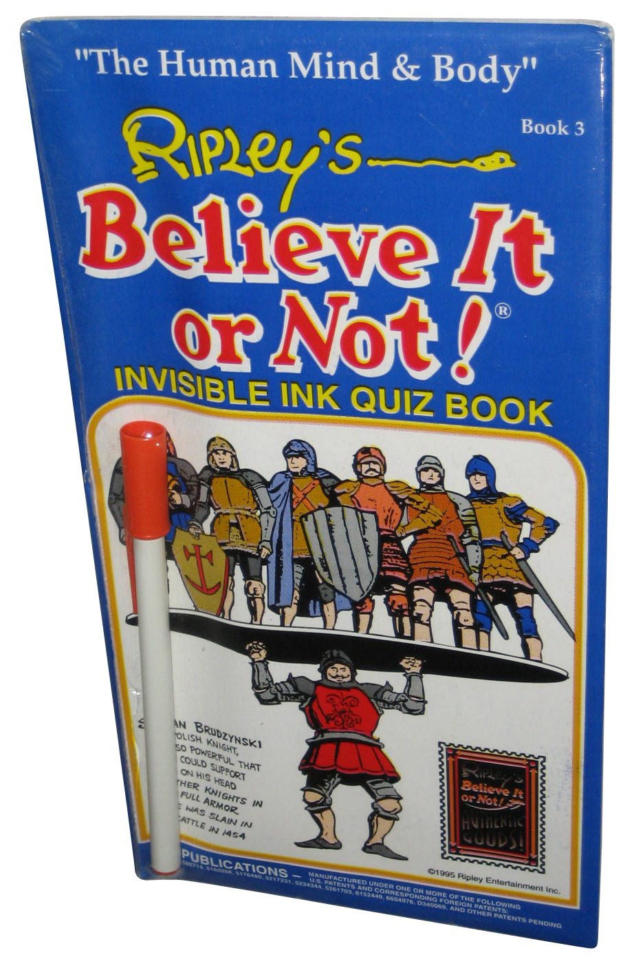 Ripley's Believe It Or Not (1995) Invisible Ink Quiz Book Vol. 3 - Bild 1 von 2