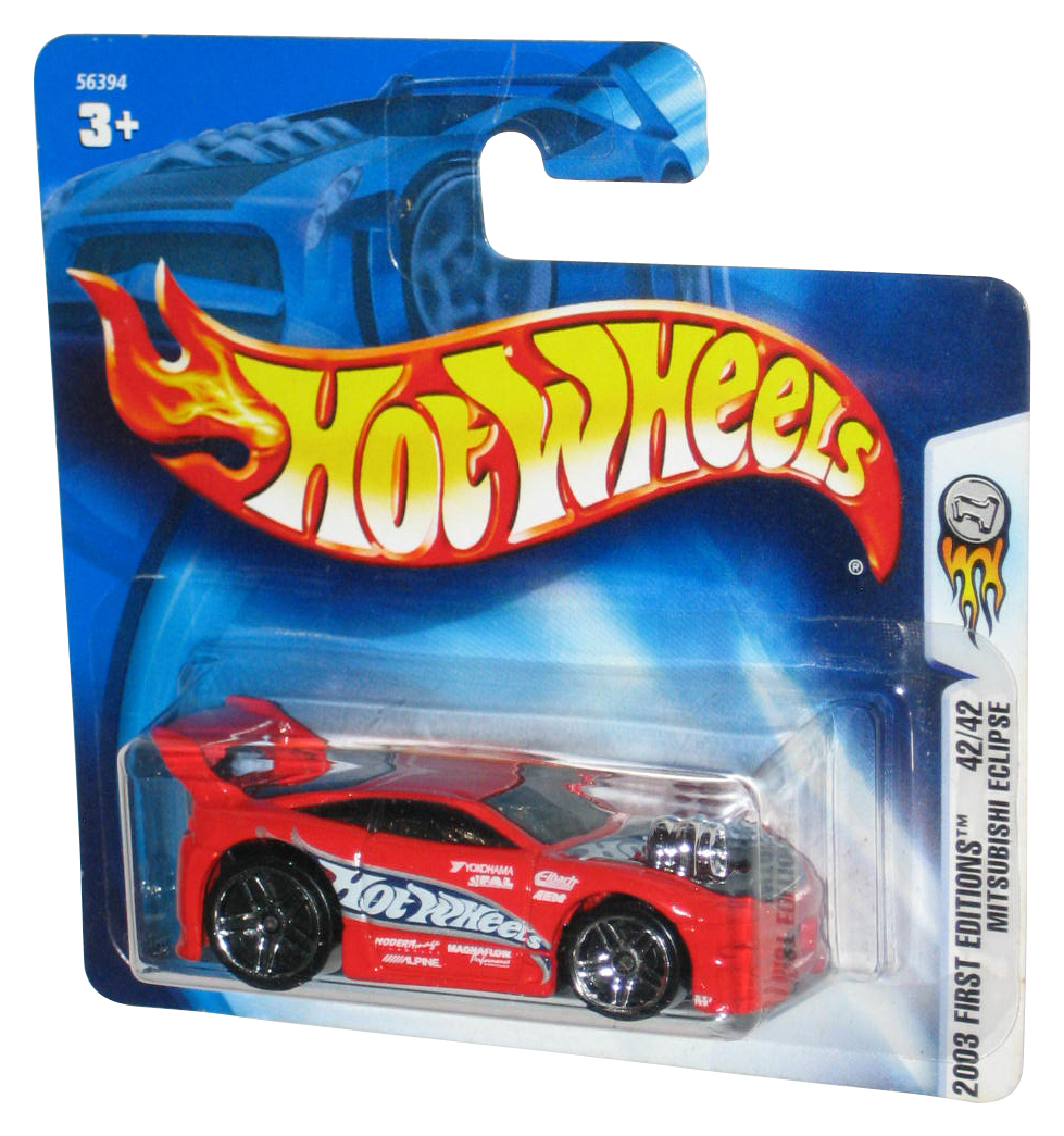 Hot Wheels 2003 First Editions 42/42 Red Mitsubishi Eclipse