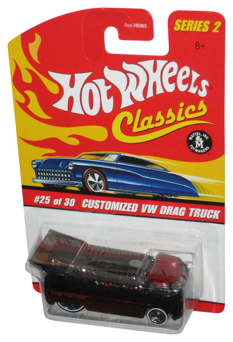 Hot Wheels Classics Series 2 (2005) Customized VW Drag Truck Red