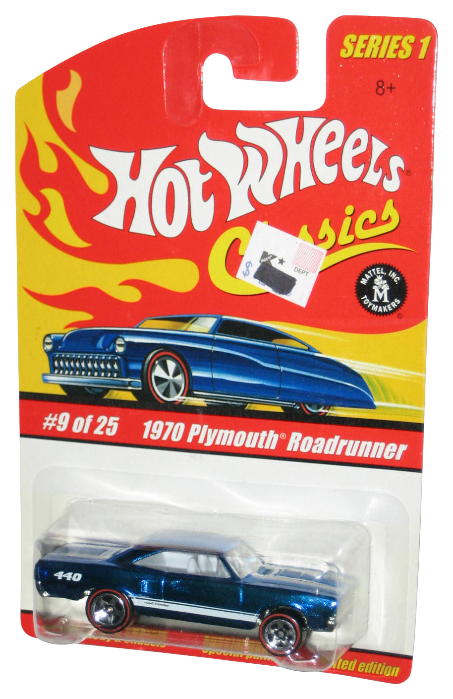 Hot Wheels Classics Series 1 (2004) Blue 1970 Plymouth