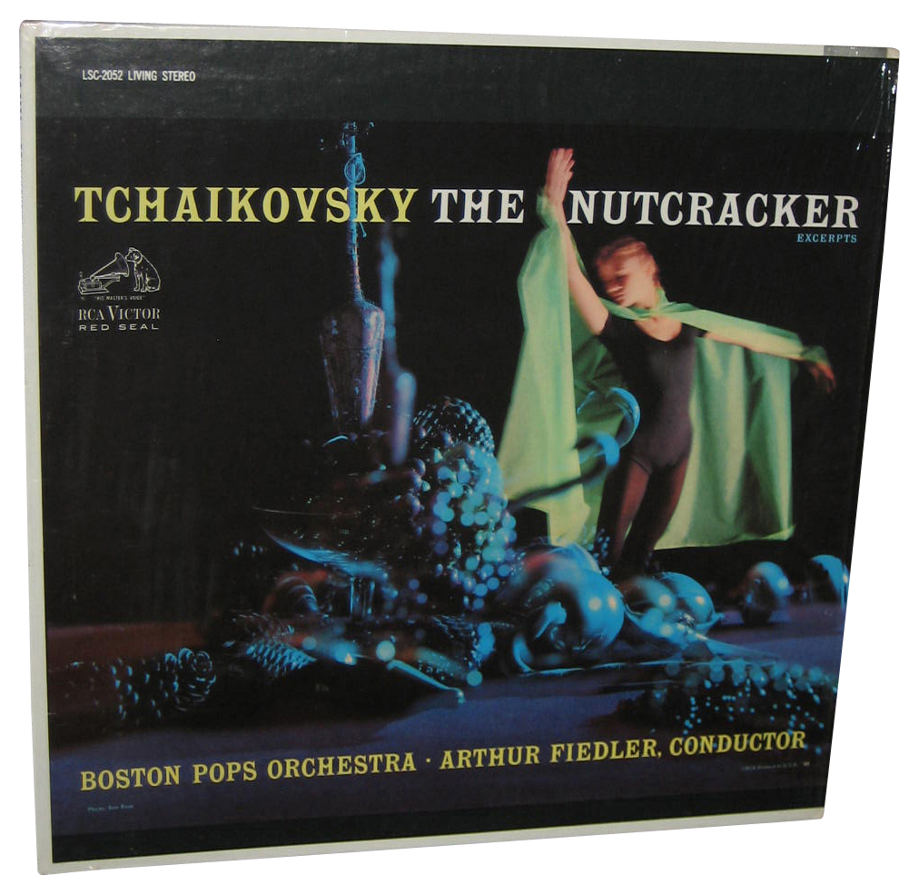 Arthur Fiedler Boston Pops Tchaikovsky Nutcracker LP Vinyl Record