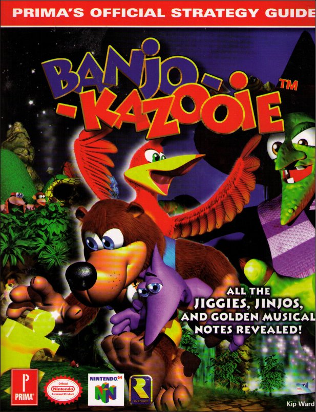 Banjo Kazooie Prima Games Official Strategy Guide Book 9780761512486 | eBay