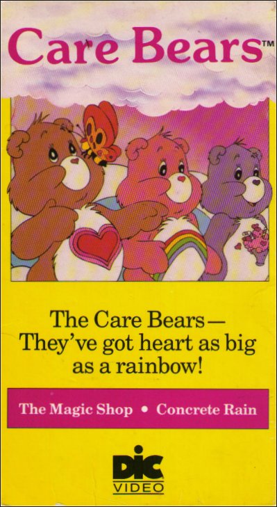 Care Bears The Magic Shop & Concrete Rain VHS Tape | eBay