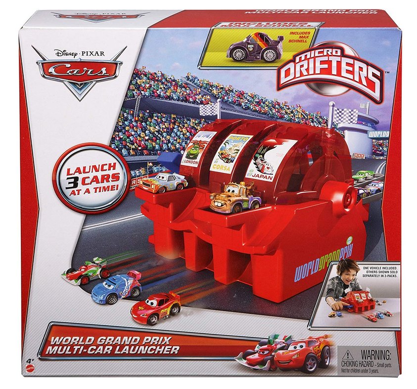 Disney Pixar Movie Cars Micro Drifters World Grand Prix Multi Car ...