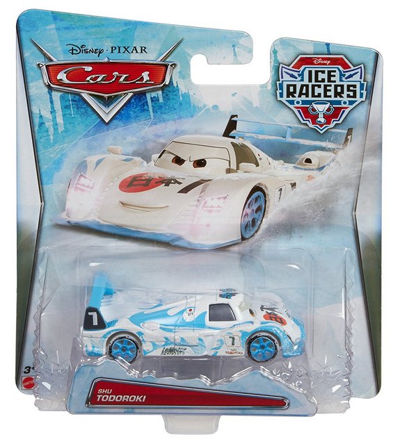 Disney Pixar Cars Ice Racers Shu Todoroki Die-Cast Mattel Toy Car | eBay