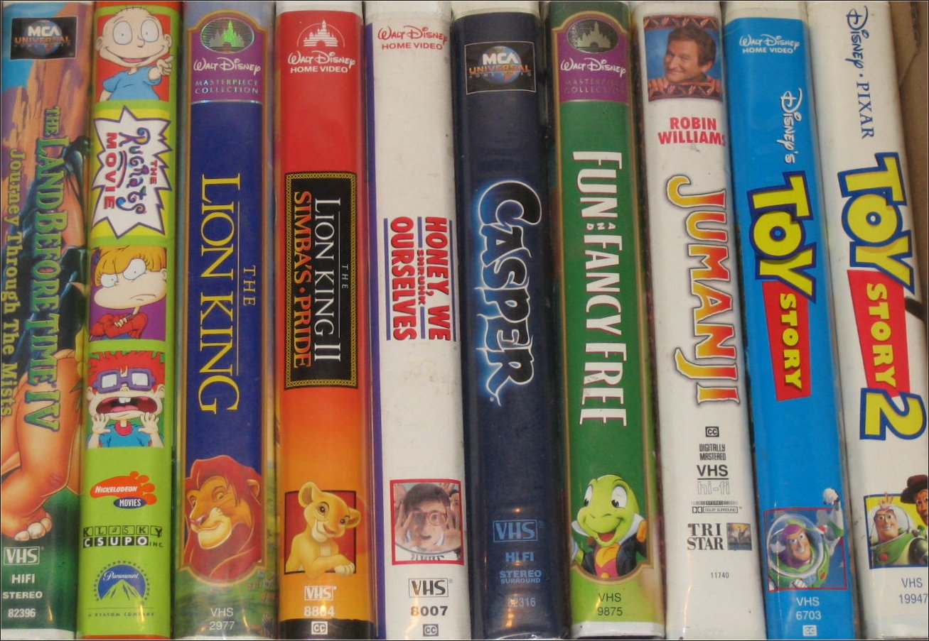 Disney Kids VHS Lot - Toy Story Jumanji Casper Lion King Rugrats - (10 ...