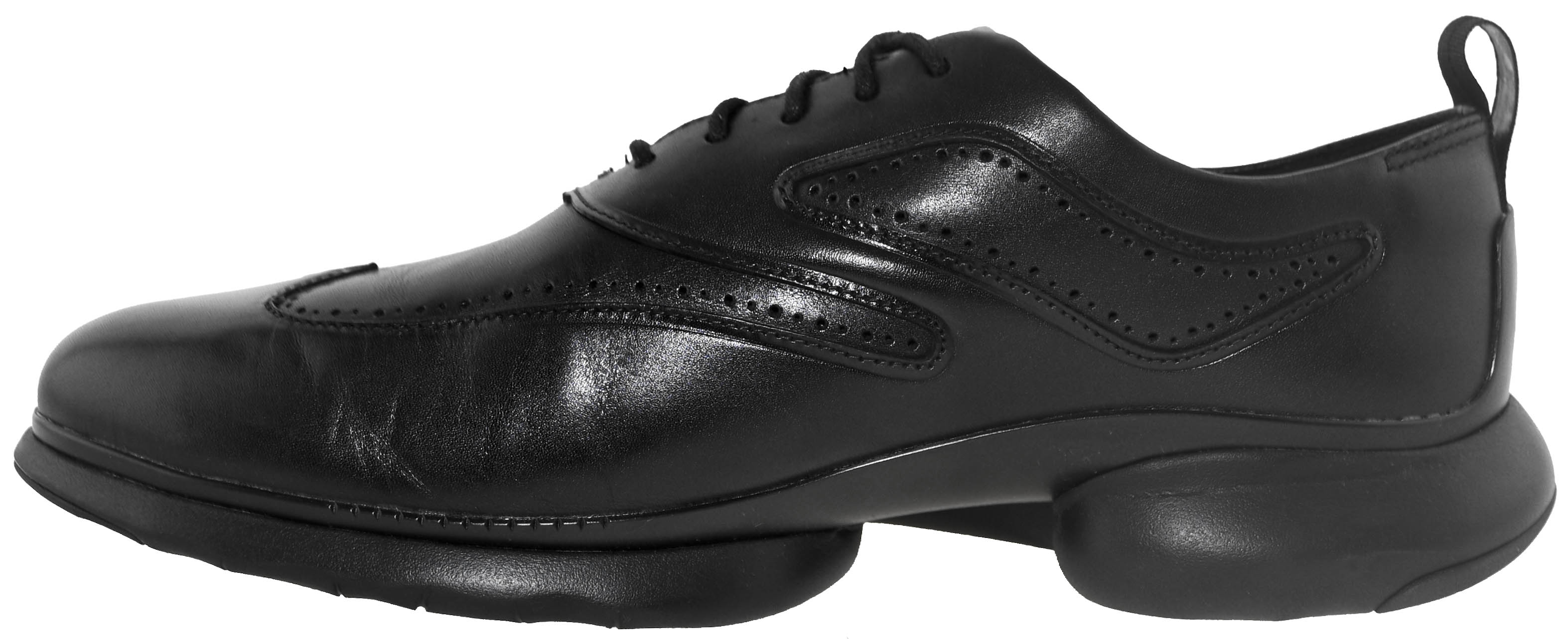 zerogrand wingtip oxford black