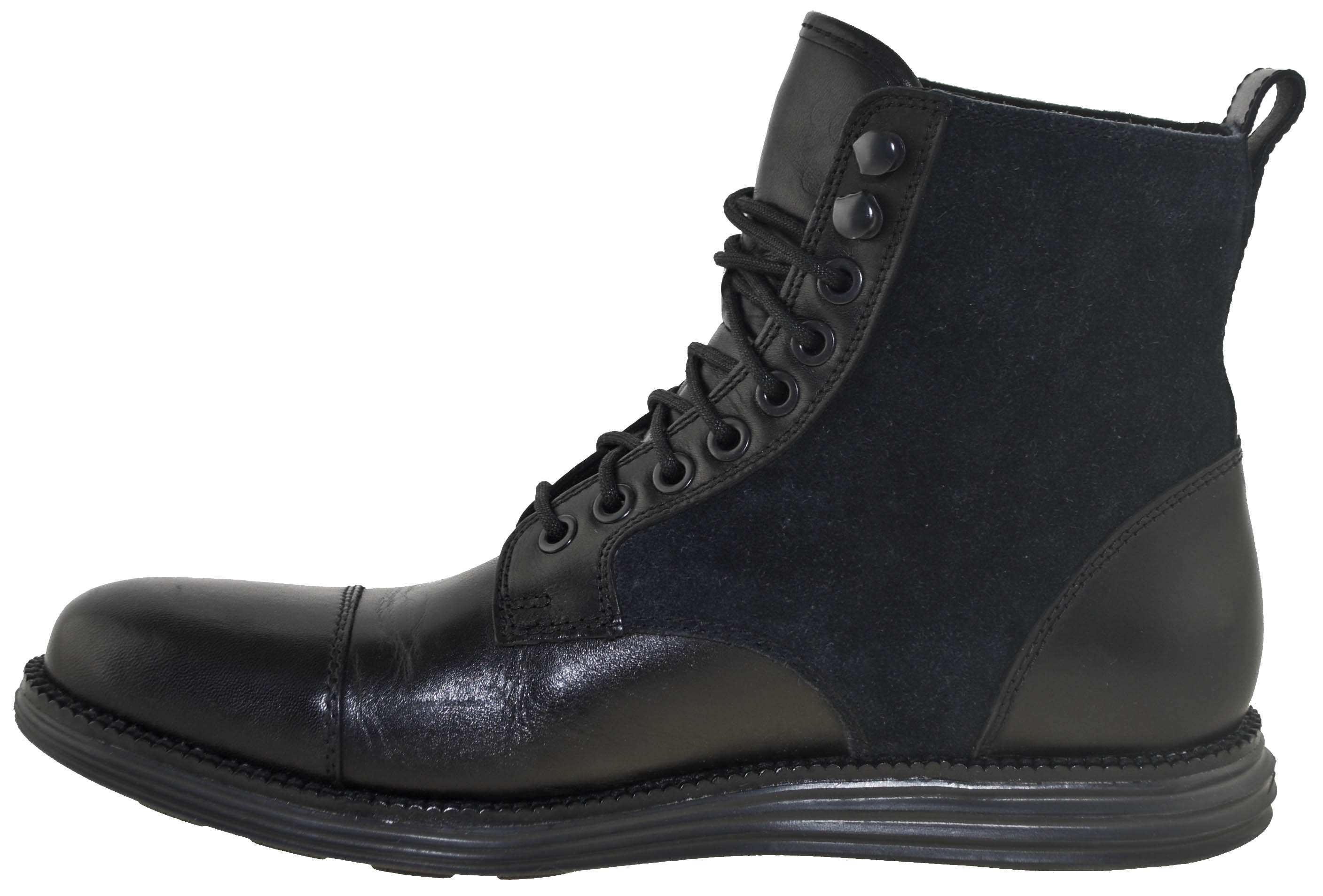 mens cap toe boot