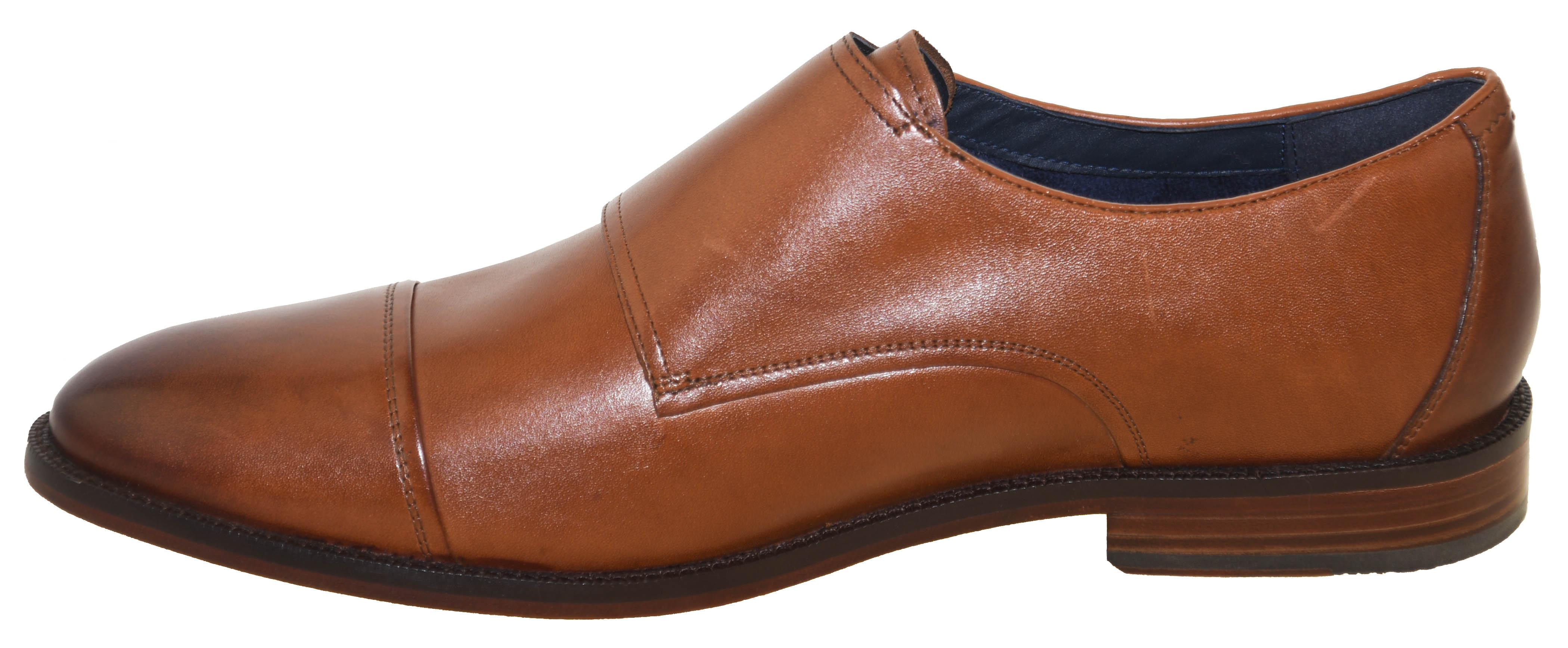 Cole Haan Nubuck Harrison Monkstrap Cole Haan Harrison Grand 2.0 Cap Toe Monk Strap SKU: 9779159  main image 4